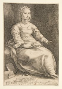 Les Neuf Muses : Calliope, #1 dans une série de 9 - Hendrick Goltzius