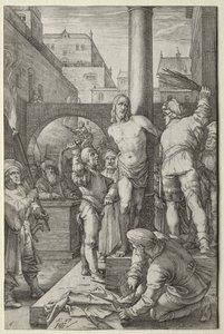 La Passion : La Flagellation - Hendrick Goltzius