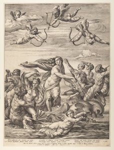 Le triomphe de Galatée - Hendrick Goltzius