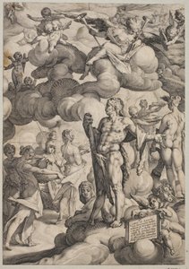 Le Mariage de Cupidon et Psyché - Hendrick Goltzius
