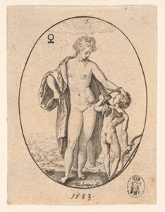 Vénus et Cupidon - Hendrick Goltzius