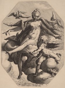 Vénus et Cupidon - Hendrick Goltzius