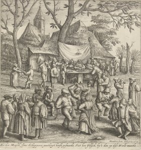 Noces paysannes - Hendrick Hondius (I)