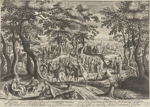 Jean-Baptiste prêchant à la foule