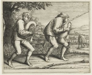Deux joueurs de cornemuse