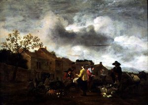 Un marché italien