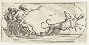 Un dieu de la mer sur un char - Hendrick de Keyser (I)