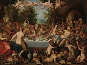 Festin des dieux – Mariage de Bacchus et Ariane (copie) - Hendrick van Balen der Ältere
