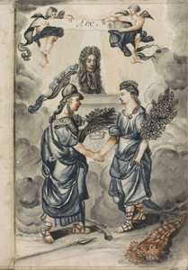 Guillaume III observe l