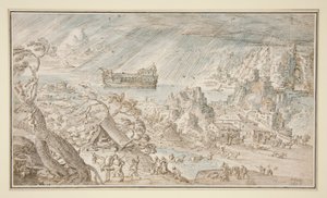 Le Déluge - Hendrick van Cleve III