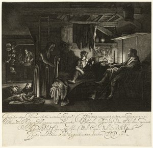 Jupiter et Mercure dans la maison de Philémon et Baucis