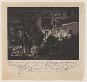 Jupiter et Mercure dans la maison de Philémon et Baucis