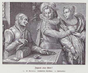 Amour inégal - Hendrik (after) Goltzius