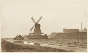 Moulin près du bastion Het Blauwhoofd à Amsterdam