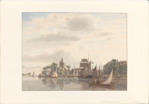 Ville au bord de l