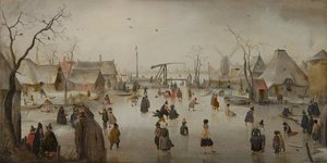 Sports de glace, vers 1610
