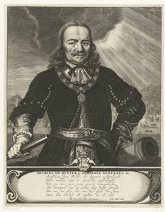 Portrait de Michiel Adriaansz. de Ruyter - Hendrik Bary