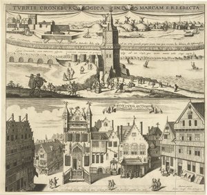 Vue de la Kroonenburg et de l