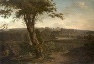 Parc de Wollaton Hall, Nottingham, 1795 - Hendrik Frans de Cort