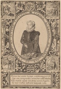 Charlotte de Bourbon - Hendrik Goltzius