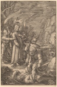 Christ capturé - Hendrik Goltzius
