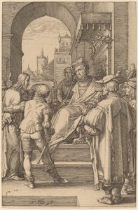 Le Christ devant Pilate - Hendrik Goltzius