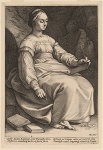 Clio - Hendrik Goltzius