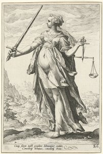 Équité Justice - Hendrik Goltzius