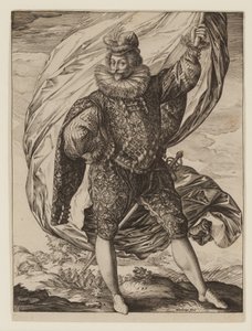 Porte-drapeau Gerrit Pieters Ruicharer - Hendrik Goltzius