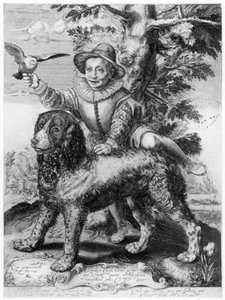 Gravure de Goltzius du fils de son ami, Theodore Frisius, Rome, 1599, 1913 - Hendrik Goltzius