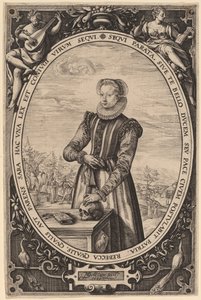 Josina Hamels - Hendrik Goltzius