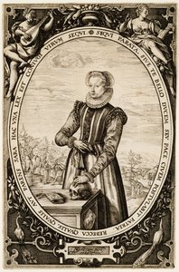 Josina Hamels, 1589 - Hendrik Goltzius