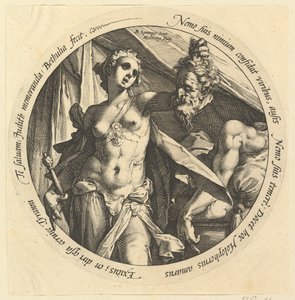 Judith avec la tête d