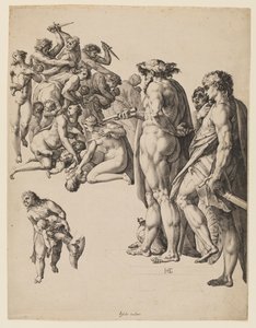 Massacre des Innocents - Hendrik Goltzius