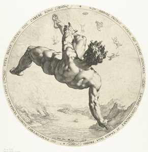 Phaéton, 1588 - Hendrik Goltzius