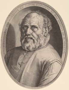 Portrait de Dirck Volckertcz. Coornhert - Hendrik Goltzius