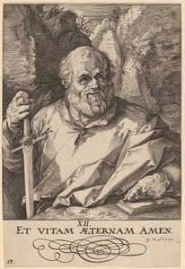 Saint Matthias - Hendrik Goltzius