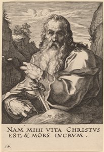 Saint Paul - Hendrik Goltzius