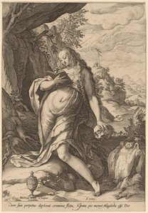 Sainte Marie-Madeleine pénitente - Hendrik Goltzius