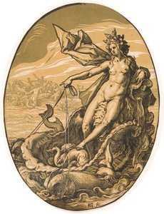 Téthys - Hendrik Goltzius