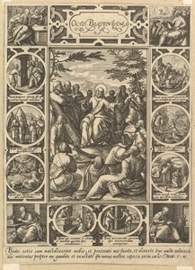 Les Huit Béatitudes, ca. 1578 - Hendrik Goltzius