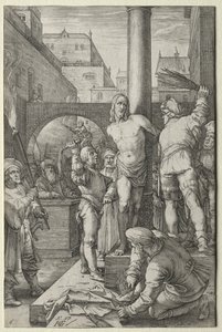 La Flagellation de La Passion - Hendrik Goltzius