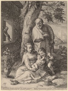 La Sainte Famille avec l