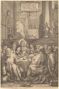 La Cène - Hendrik Goltzius