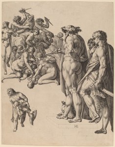 Le Massacre des Innocents - Hendrik Goltzius