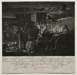 Jupiter et Mercure chez Philémon et Baucis