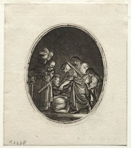 La décapitation de Saint Jean-Baptiste - Hendrik Goudt