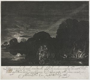 La fuite en Égypte la nuit