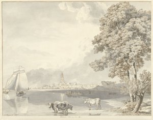 Vue sur le Rhin à Rhenen