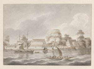 Plantation Jagtlust sur la rivière Suriname - Hendrik Huygens